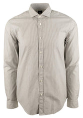 Hugo Boss Men's Ridley Slim Fit Long Sleeve Shirts Open Green